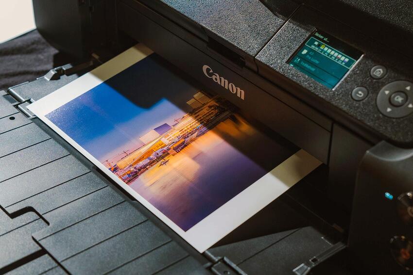 Hvor store bilder kan man skrive ut?